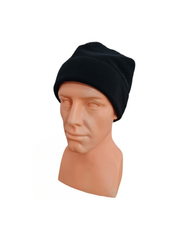 Czapka zimowa polarowa - czarna