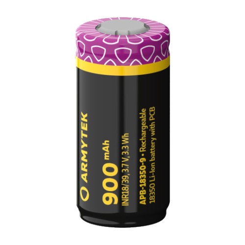 Akumulator Armytek 18350 Li-Ion 900 mAh z zabezpieczeniem PCB (zabezpieczony) — zdjęcie 1 z 1