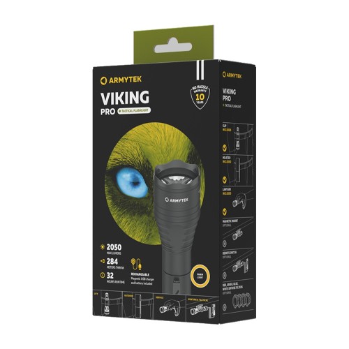 Armytek Viking Pro Magnet USB (ciepłe światło) — zdjęcie 3 z 6