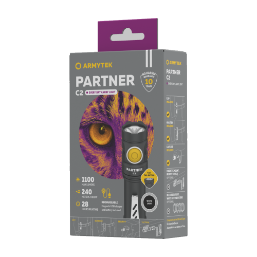 Armytek Partner C2 Magnet USB — zdjęcie 4 z 6