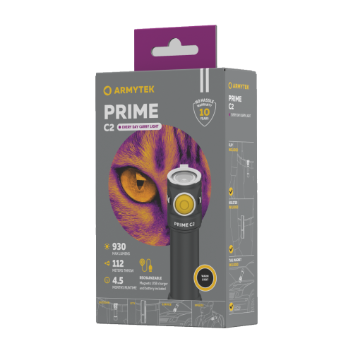 Armytek Prime C2 Magnet USB Warm — zdjęcie 4 z 6