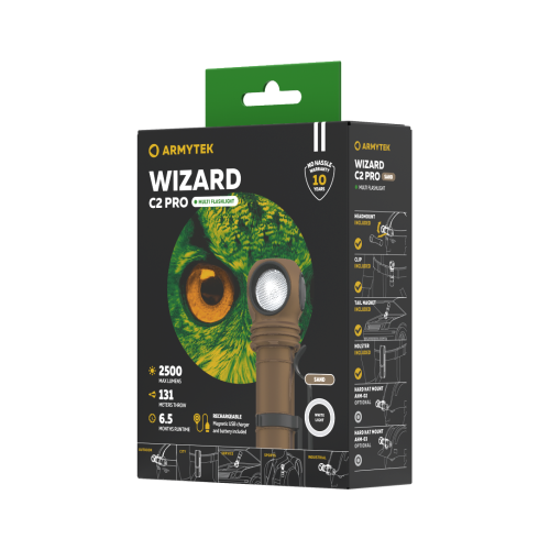 Armytek Wizard C2 Pro Sand — zdjęcie 5 z 6