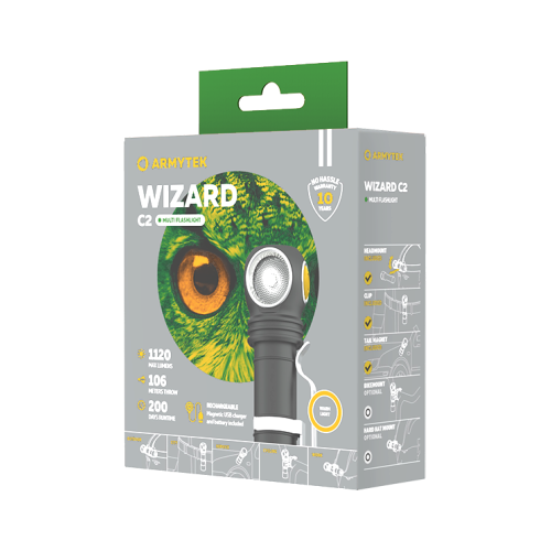 Armytek Wizard C2 Magnet USB (warm light) — zdjęcie 6 z 6