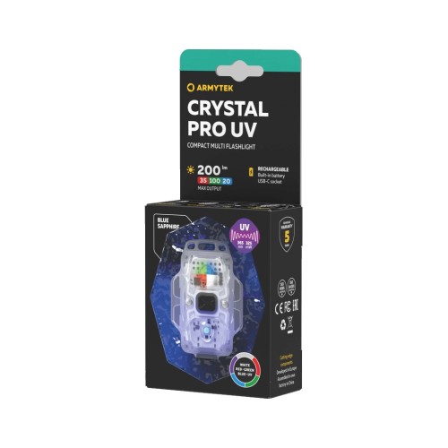Armytek Crystal Pro UV Blue — zdjęcie 4 z 6