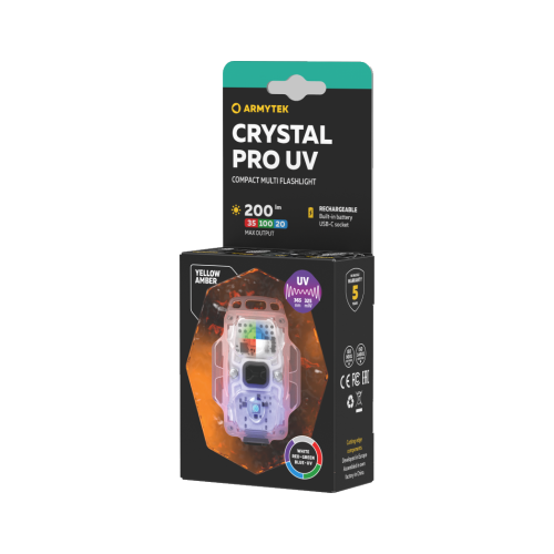 Armytek Crystal Pro UV Yellow — zdjęcie 4 z 6